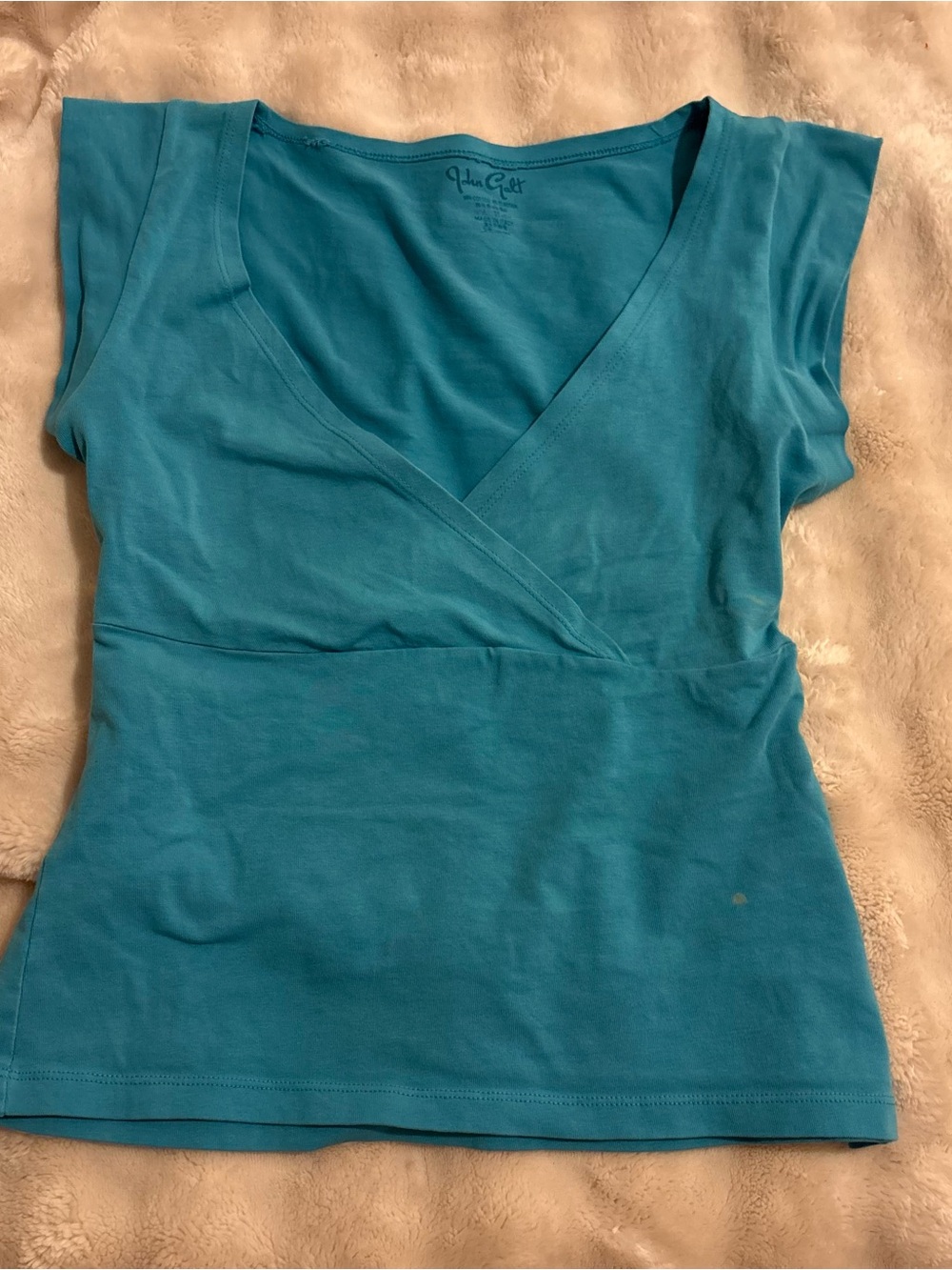 brandy melville rare blue amara top